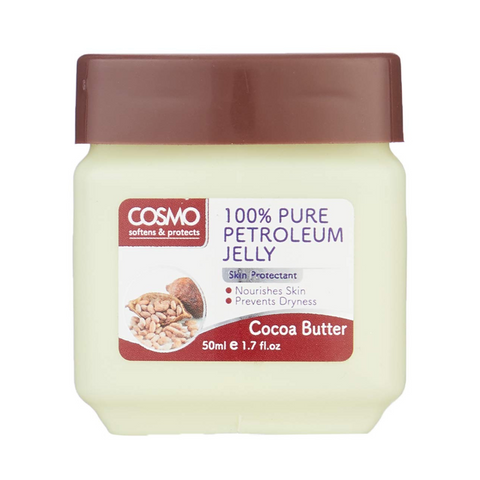 Cosmo 100% Pure Petroleum Jelly Cocoa Butter, 50ml