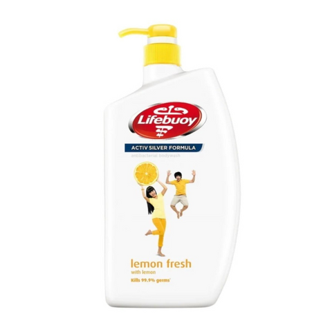 Lifebuoy Activ Silver Formula Antibacterial Bodywash Lemon Fresh with Lemon, 950ml