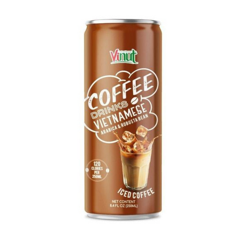 Vinut Coffee Drinks Vietnamese Iced Coffee, 250ml