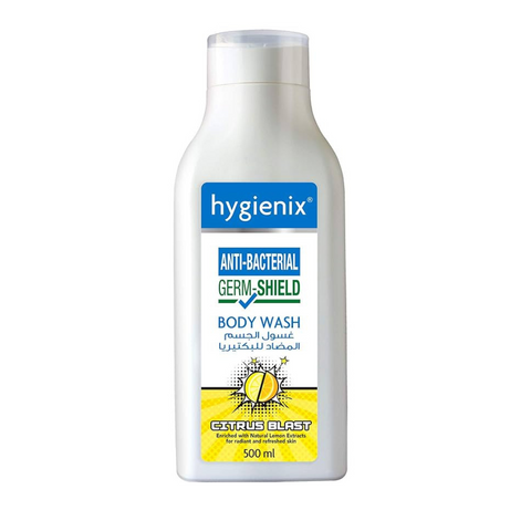 Hygienix Anti-Bacterial Germ-Shield Body Wash Citrus Blast, 500ml
