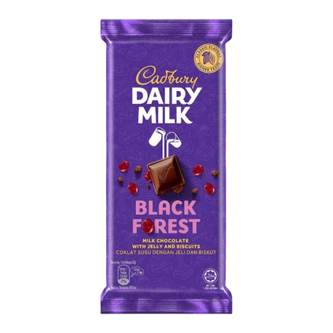 Cadbury Dairy Milk Black Forest, 130g