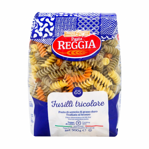 Pasta Reggia Fusilli Tricolore, 500g