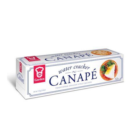 Garden Water Cracker Canape, 125g