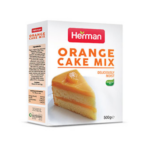 Herman Orange Cake Mix, 500g