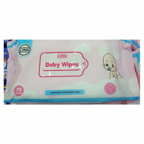 Liwa Baby Wipes, 70 pcs