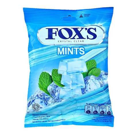 Fox’s Crystal Clear Mint Candy, 90g