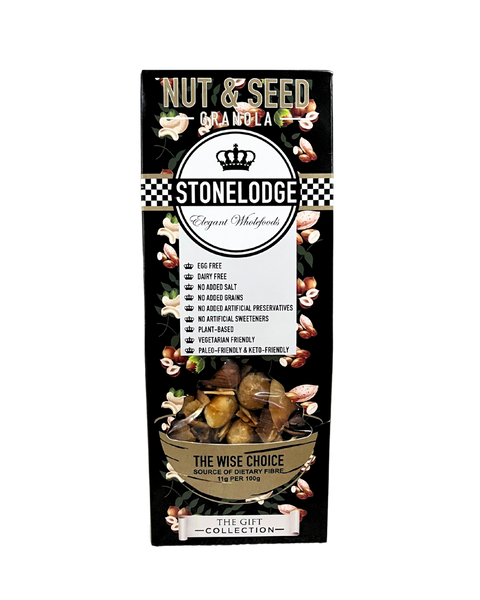 Nut & Seed Granola (Sugar Free/Grain Free), Stonelodge, 250g