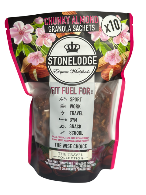 Chunky Almond Granola (Sugar Free/Grain Free), Stonelodge, 300g