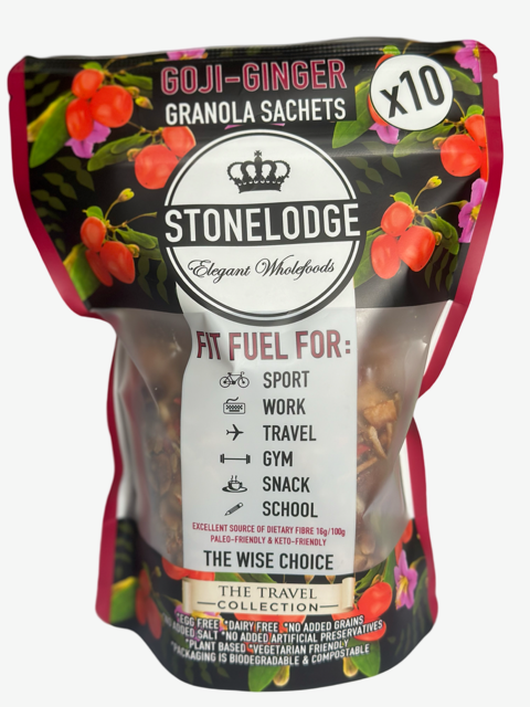 Goji Ginger Granola (Sugar Free/Grain Free), Stonelodge, 300g