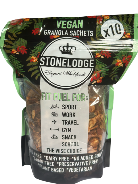 Vegan Granola (Sugar Free/Grain Free), Stonelodge, 300g