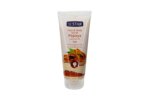 Star Scrub 200Ml Tube Papaya