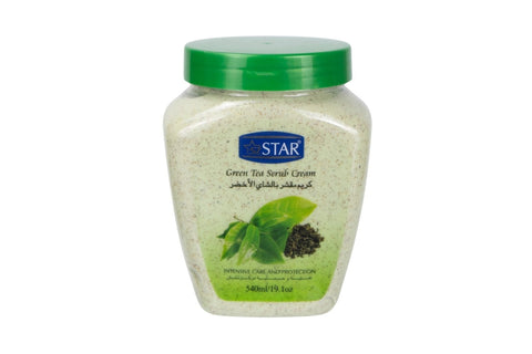 Star Scrub 540Ml Jar Green Tea