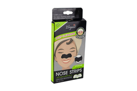 Elegant Nose Strips Charcoal 6pcs