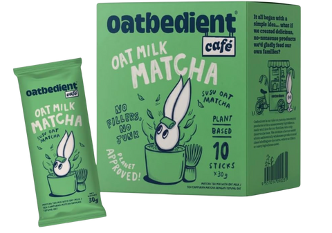 Oatbedient Matcha, 10 sticks x 30g