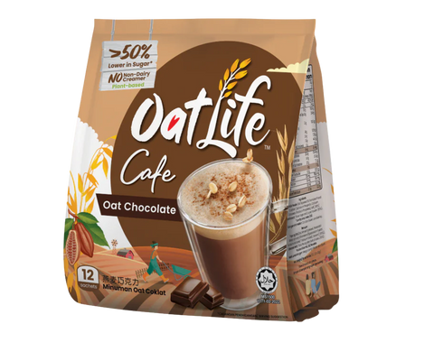 OatLife, Oat Chocolate, 12 sachets x 30g