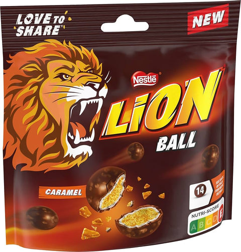 Nestle Lion Balls Caramel 130g