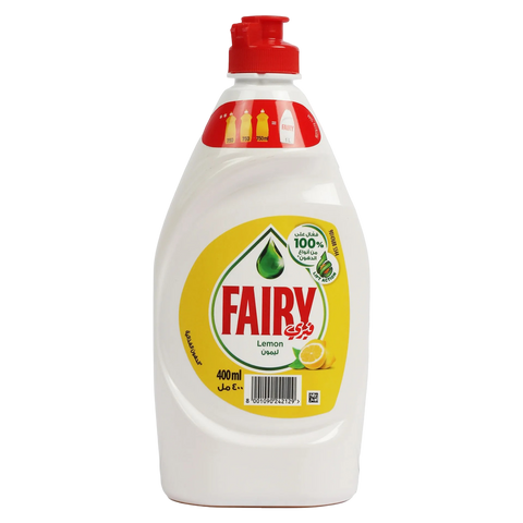 Fairy Dish Washing Liquid Lemon 400Ml
