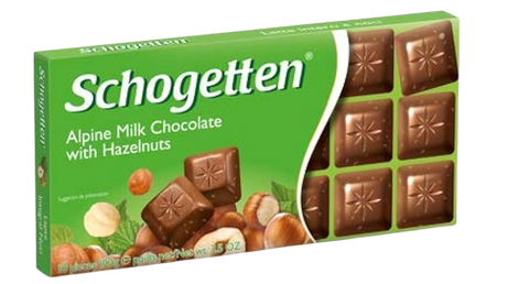 Schogetten Alpine Milk with Hazelnuts 100g