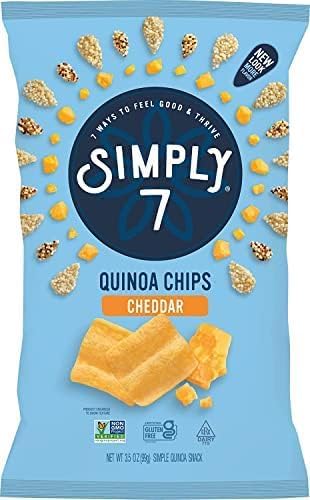 Simply 7 ME Chips Quinoa Cheddar 2x79g