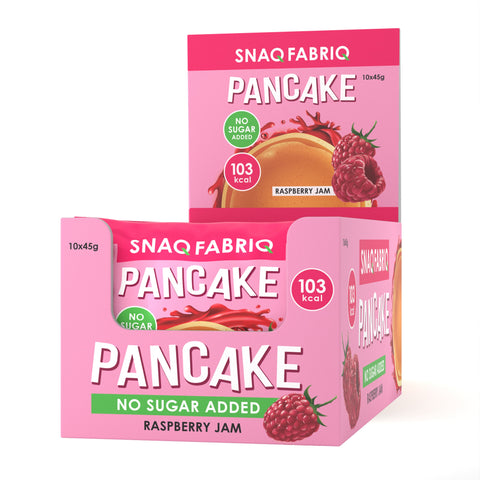 Snaq Fabriq Pancake with Raspberry Jam Flavor 45g Pack of 10