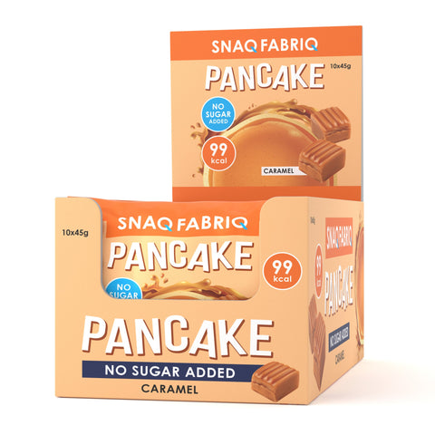 Snaq Fabriq Pancake with Caramel Flavour 45g Pack of 10