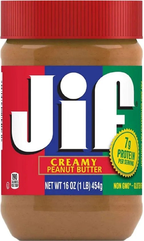 Jif Creamy Peanut Butter 454g