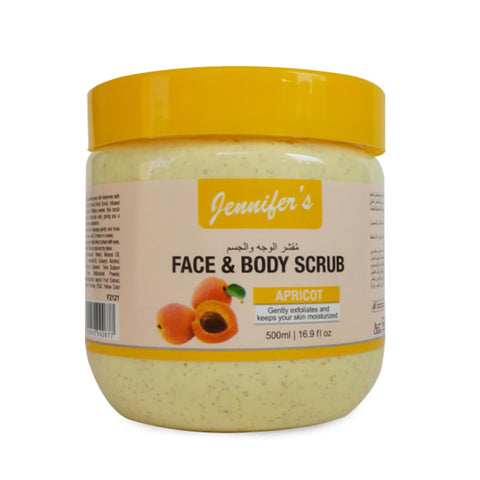 Jennifer Face And Body Scrub Apricot 500ml