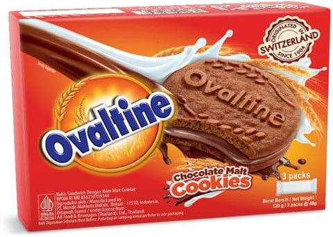 Ovaltine Chocolate Malt Cookies 120G