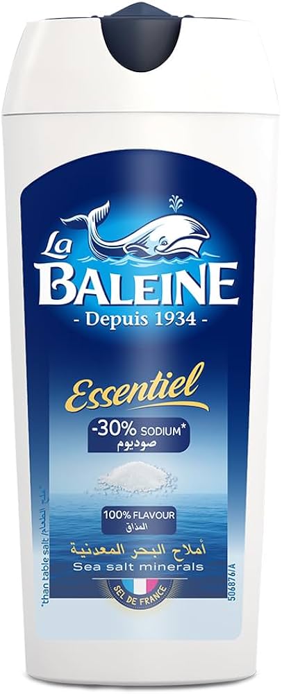 La Baleine Shaker Essential Sea Salt Mireals 125 g