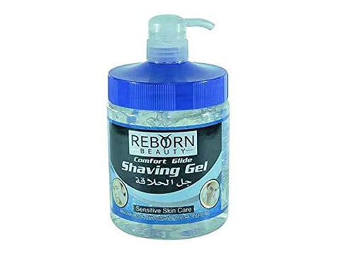 Reborn Shaving Gel Blue With Pump 500ML