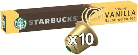 Starbucks Creamy Vanilla by Nespresso Intensity 5, 10x51g