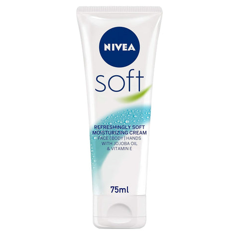 Nivea Moisturising Cream Soft Tube 75 ml