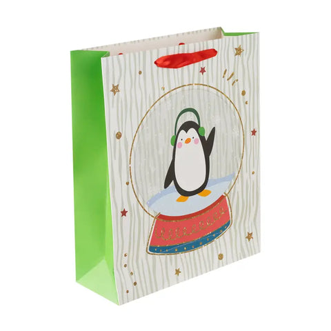 Christmas Gift Bag Snow