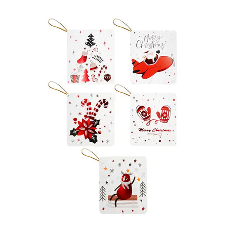 Christmas Gift Card, 5 Pcs