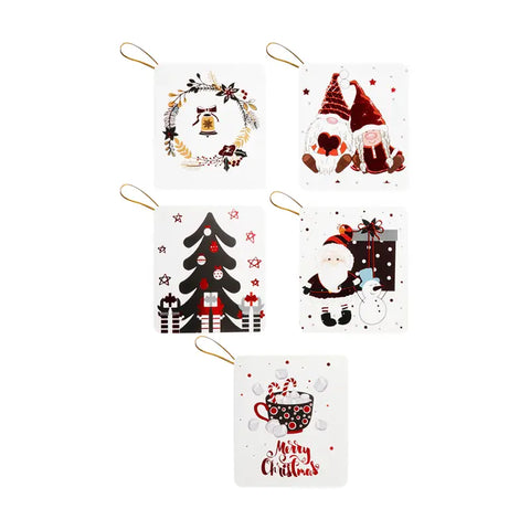 Christmas Gift Card, 5 Pcs