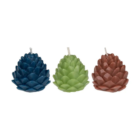 Decorative candle, 3 pcs