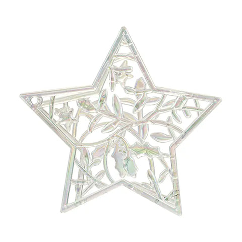 Set of Christmas tree decorations, Snow fantasy, 2 pcs., assorted