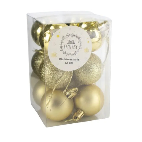 Christmas ball, 12 pcs