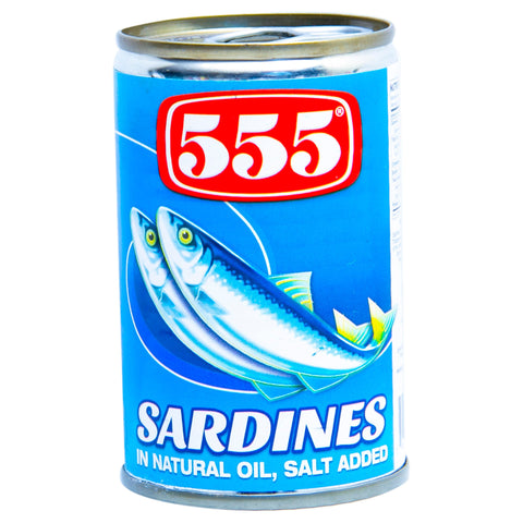 555 Sardines In Natural Oil 155Gm