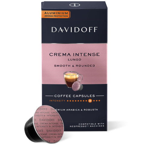 Davidoff Crema Intense Capsules, 10 x 55g