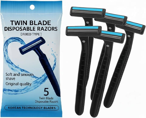 Wetell twin blade razor 5pcs