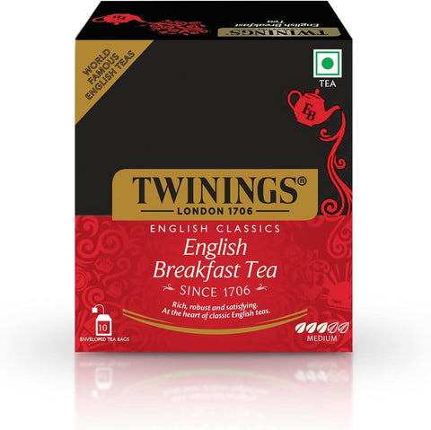 Twinings English Breakfast Tea 10 Bags