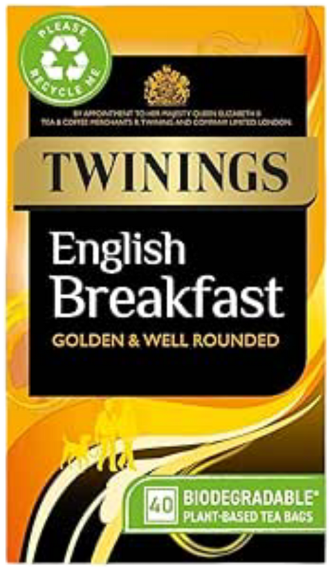Twinings English Breakfast 50s Plus Green Forest Fruits 10s