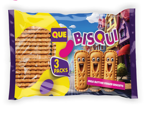 Que Finger Milk Biscuits 345g