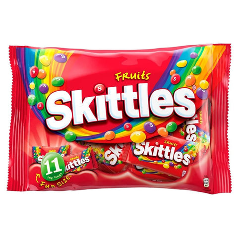 Skittles Candy Coated Chewy Lens Fruit 11 x 18g