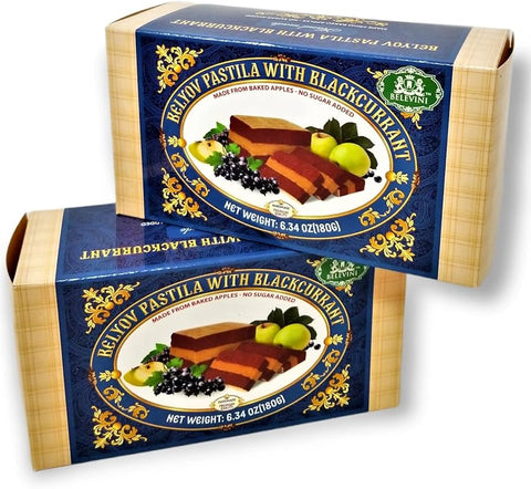 Belyov Pastila Blackcurrant No Sugar 180 G