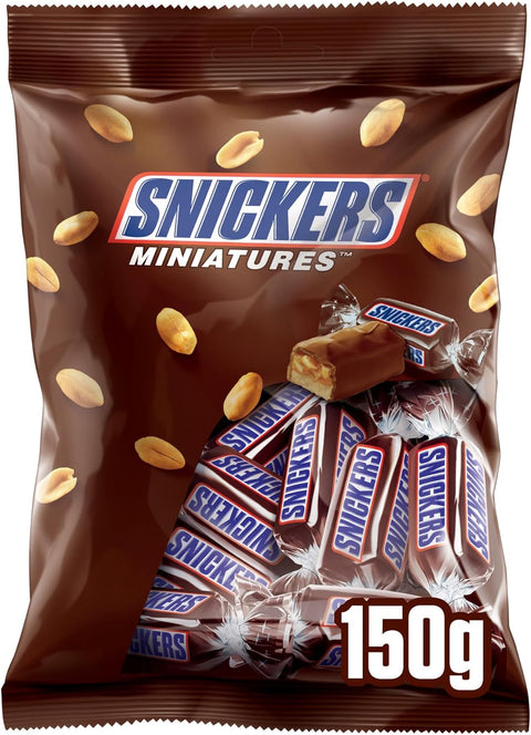 Snickers Miniature Chocolate Bar, 150g