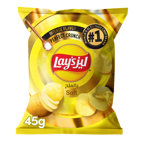 Lay's Salt Potato Chips, 45g