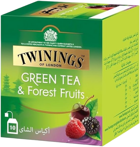 Twinings English Breakfast 50s Plus Green Forest Fruits 10s