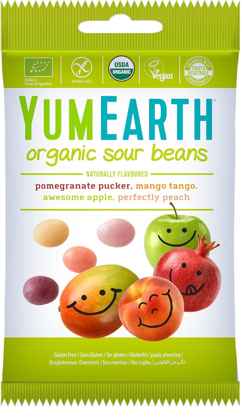 ORGANIC SOUR BEANS 50G